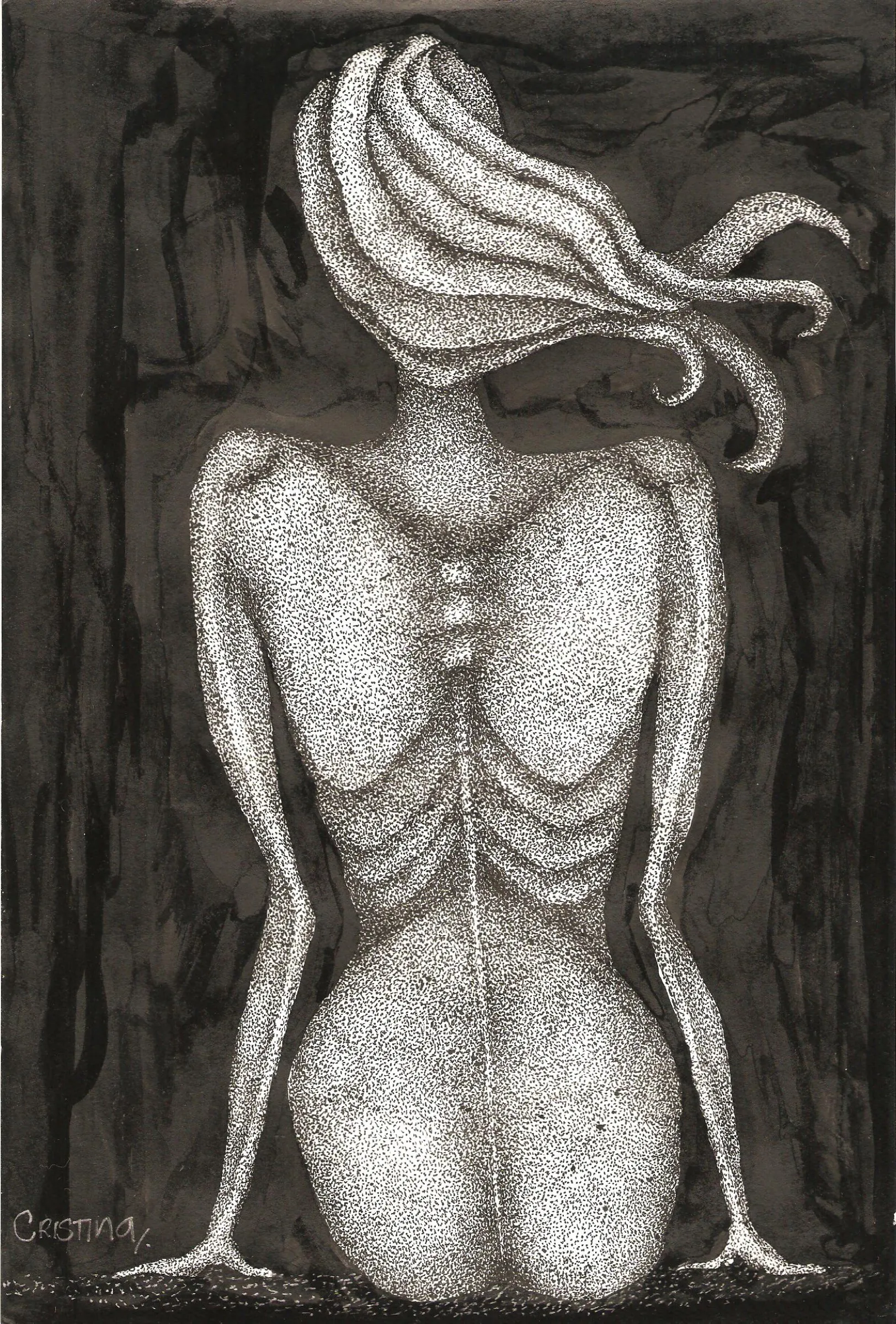Anorexia — obra de Cristina Sevilla