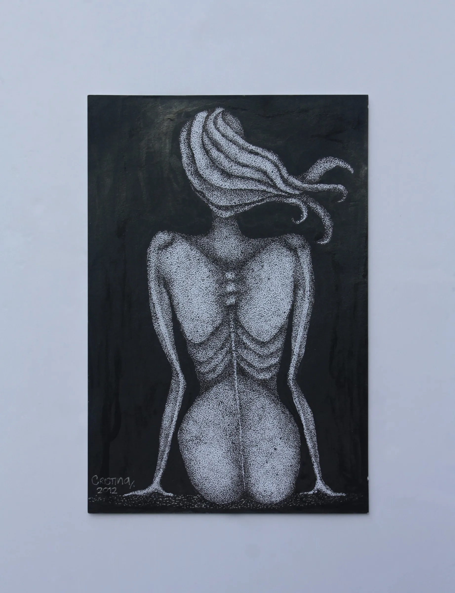 Anorexia — obra de Cristina Sevilla