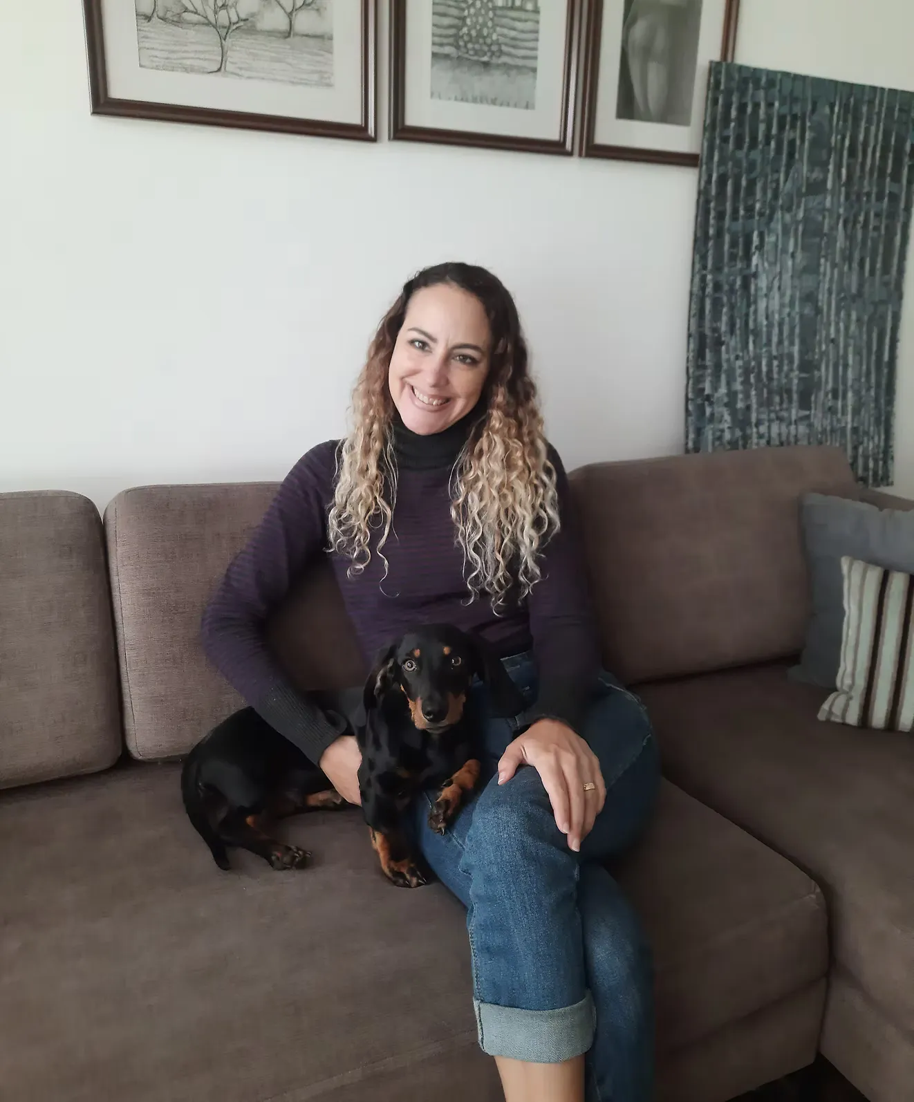 Retrato de la artista Cristina Sevilla