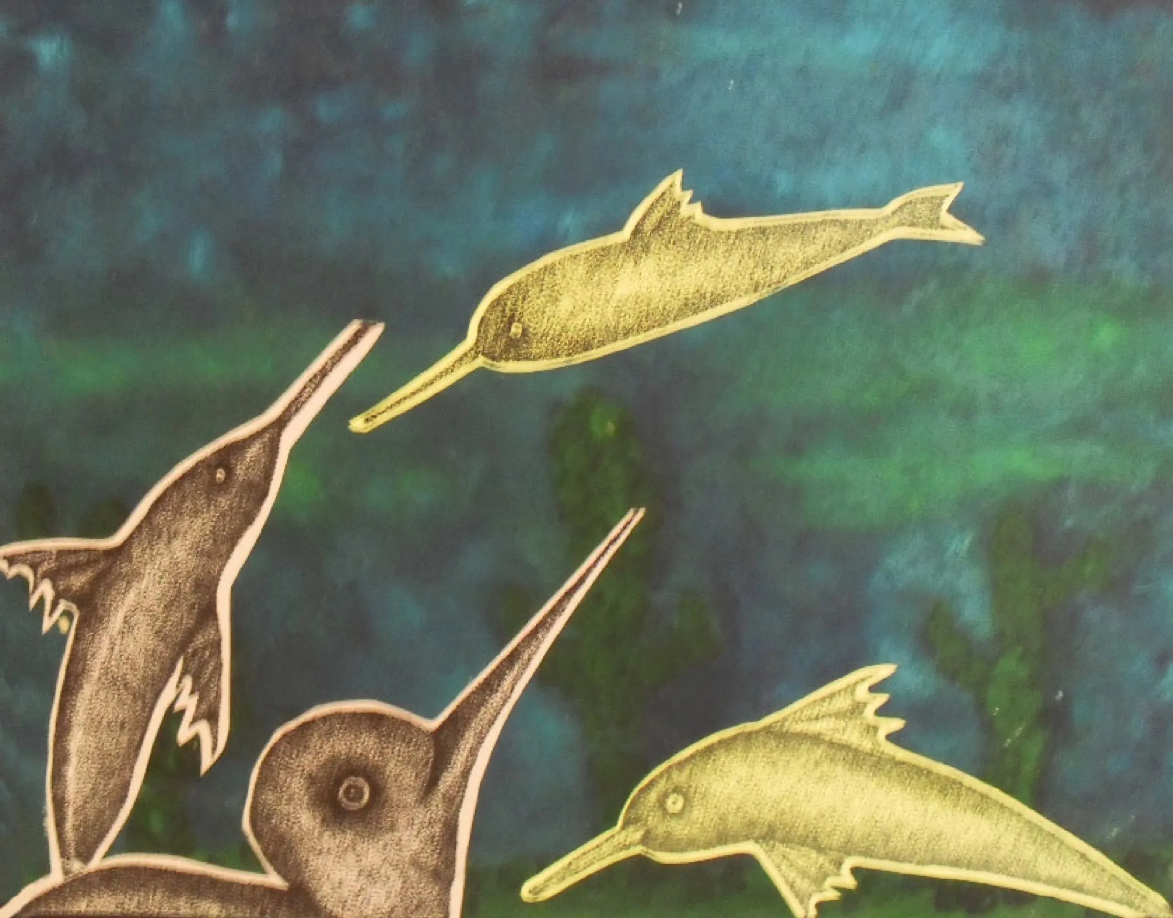 Flying Fishes — obra de Cristina Sevilla