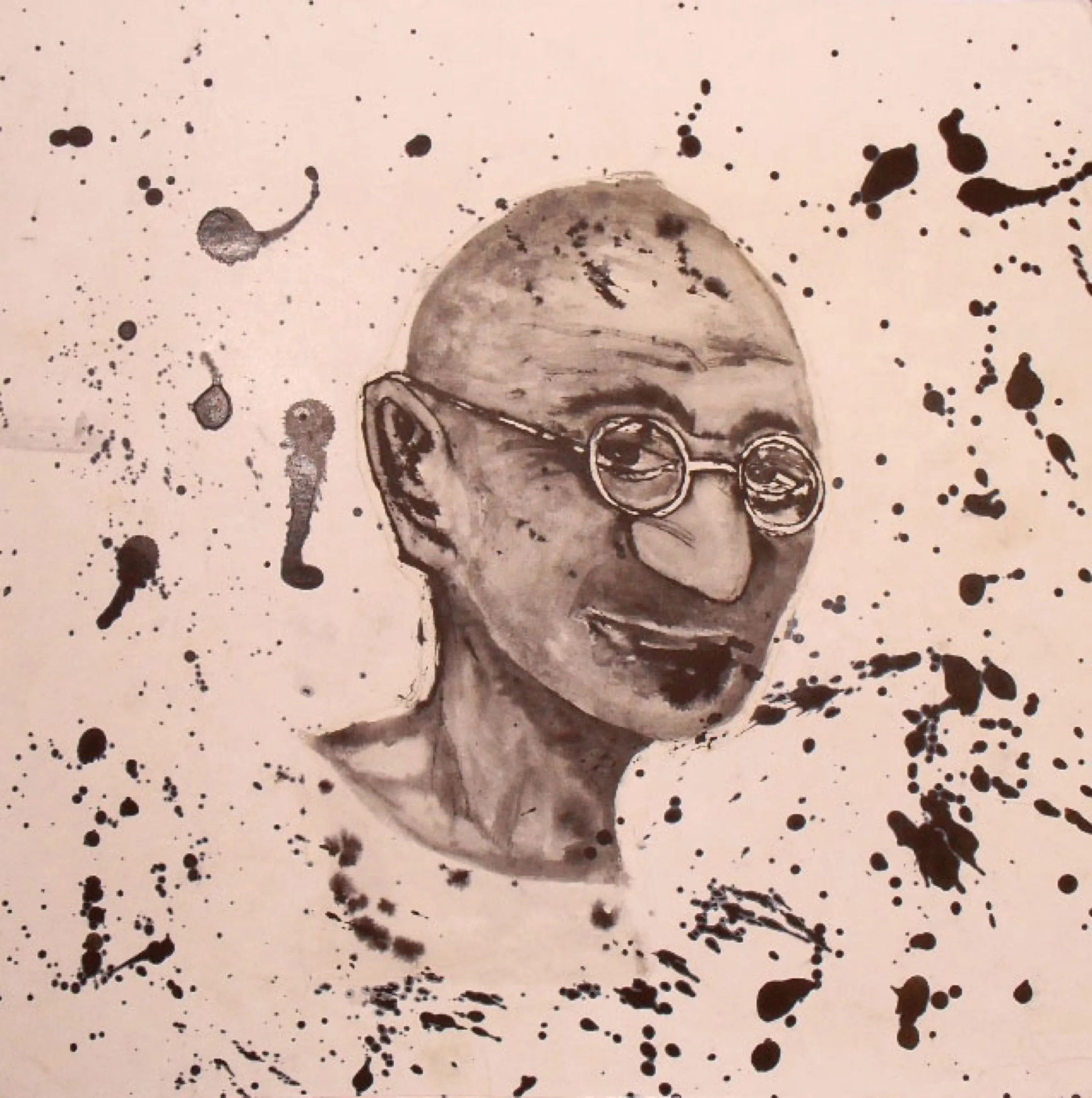 Gandhi — obra de Cristina Sevilla