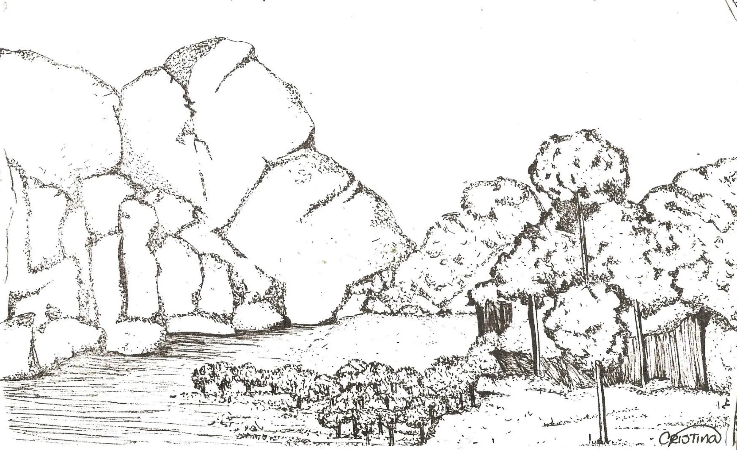 Landscape — obra de Cristina Sevilla