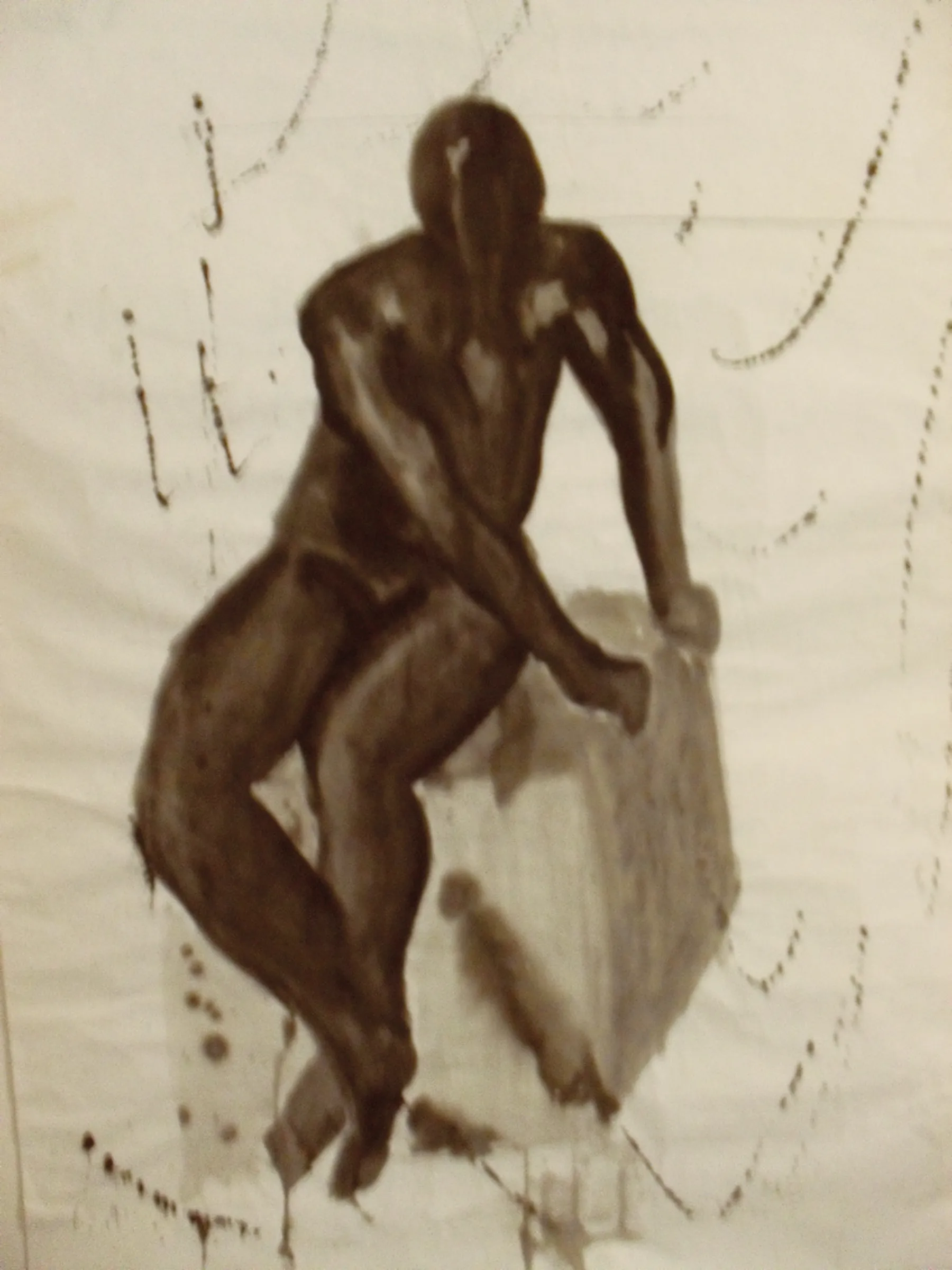 Modeling I — obra de Cristina Sevilla