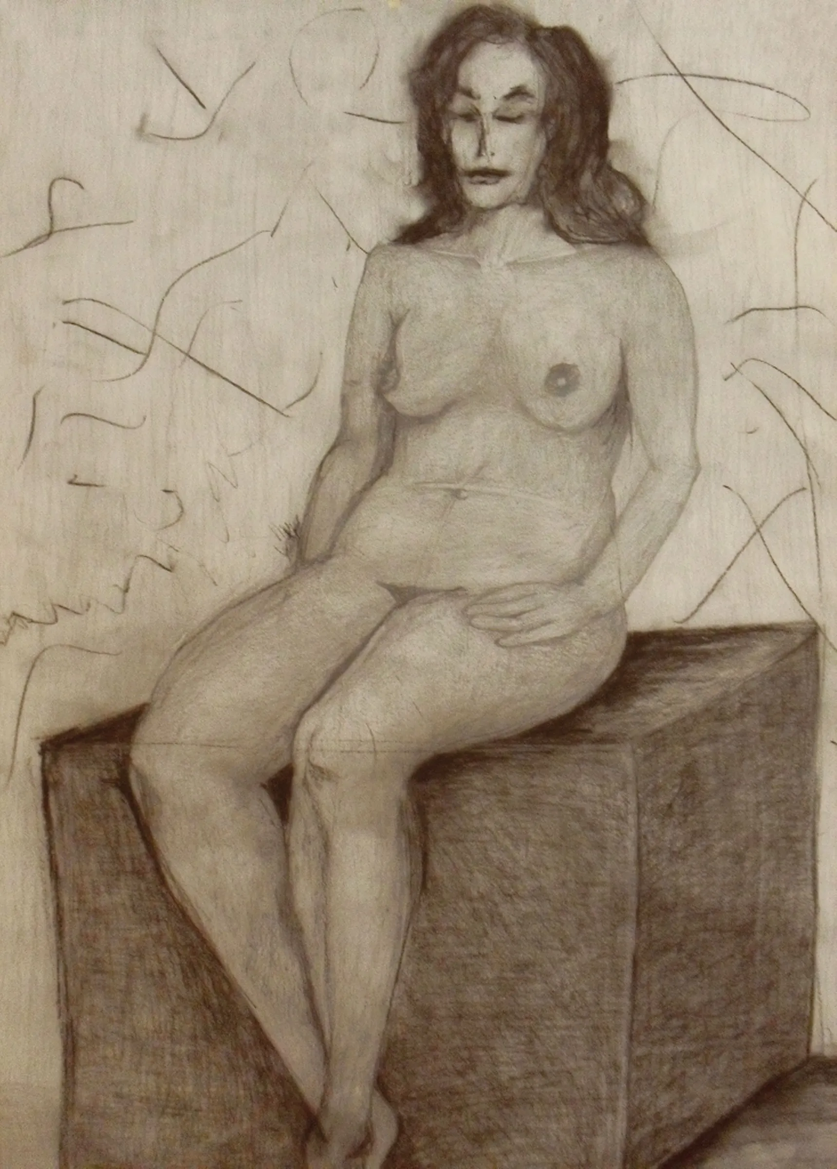 Modeling II — obra de Cristina Sevilla