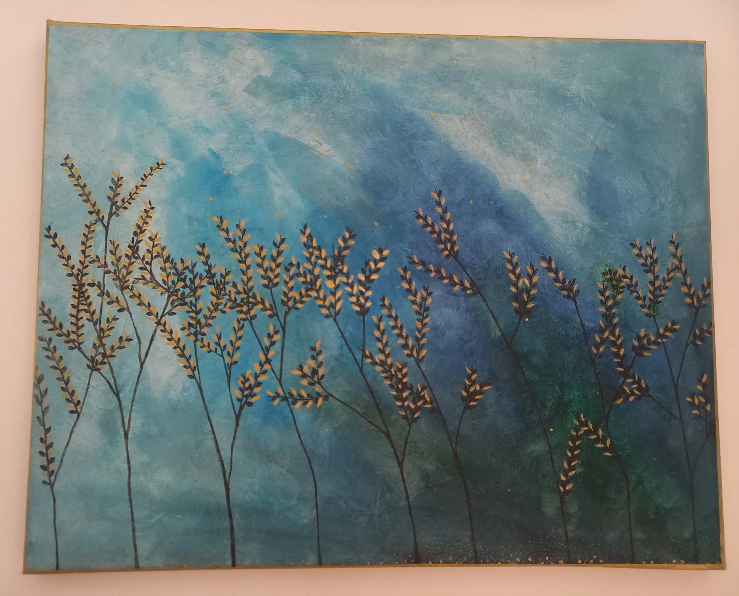 Ramas Azules — obra de Cristina Sevilla