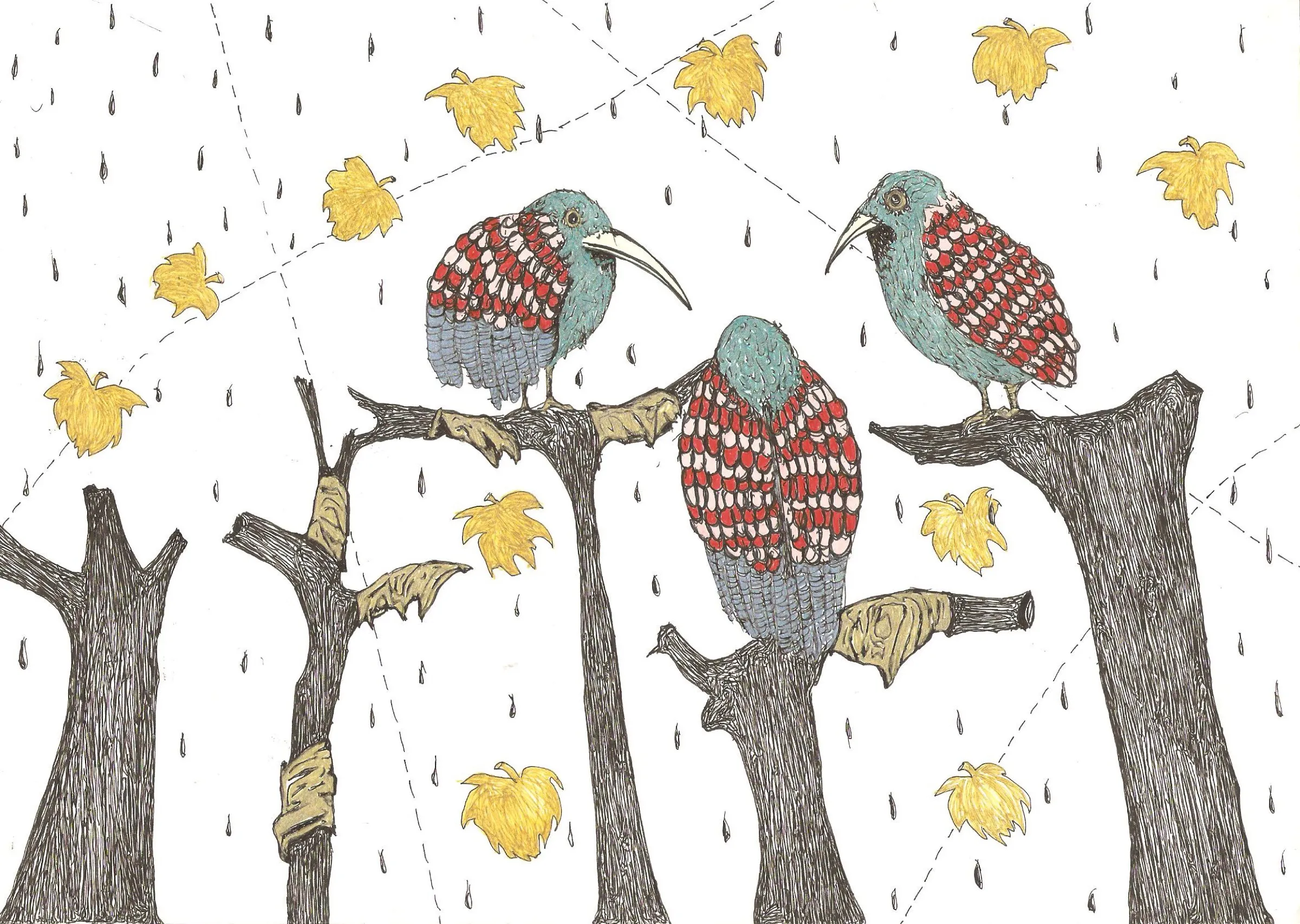 Three Birds — obra de Cristina Sevilla